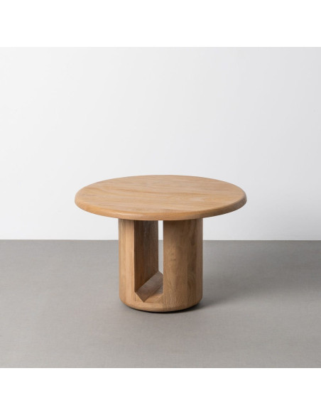 Table basse ronde Oréa Ø60 cm en bois de manguier naturel