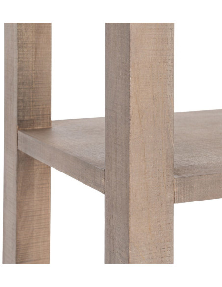 Étagère Bibliothèque Maison de campagne chic 1 tiroir 5 niveaux Bois de pin Naturel Cottage