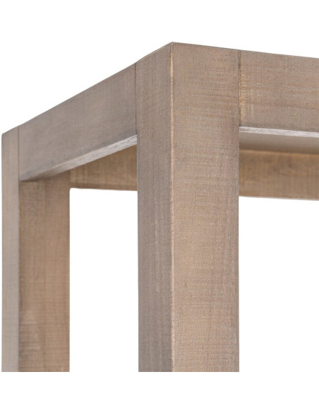 Étagère Bibliothèque Maison de campagne chic 1 tiroir 5 niveaux Bois de pin Naturel Cottage