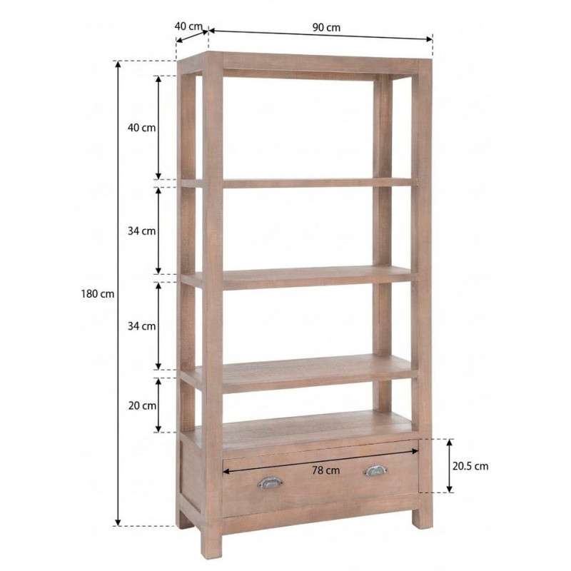 Étagère Bibliothèque Maison de...