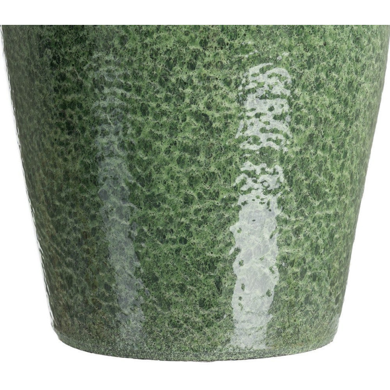 Grand Vase XXl moderne chic Lion Amphore H 80 cm Céramique Vert Léonno 