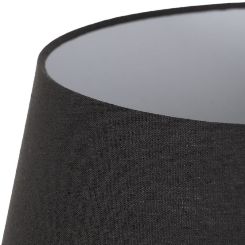 LÁMPARA MESA GRIS CERÁMICA ILUMINACIÓN 50 X 50 X 62,50 CM 