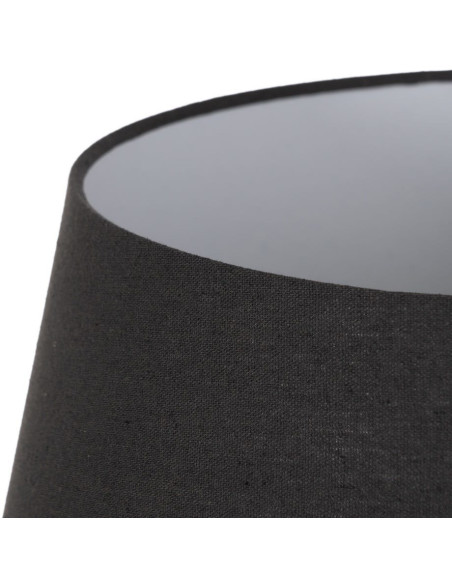 LÁMPARA MESA GRIS CERÁMICA ILUMINACIÓN 50 X 50 X 62,50 CM 