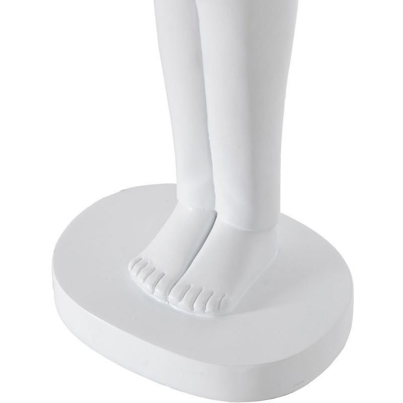 LÁMPARA MESA FIGURA BLANCO RESINA 27 X 18 X 52,50 CM 