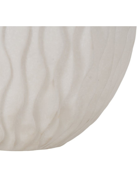 LÁMPARA MESA BOLA ARENISCA 31,80 X 31,80 X 27,50 CM 