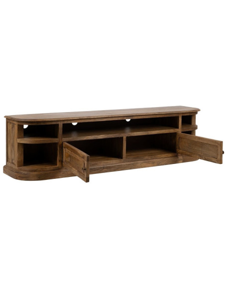 MUEBLE TV NATURAL MADERA DE MANGO SALÓN 198 X 45 X 50 CM 