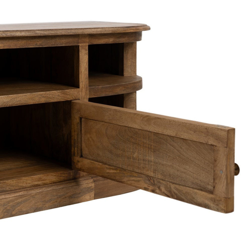 MUEBLE TV NATURAL MADERA DE MANGO SALÓN 198 X 45 X 50 CM 