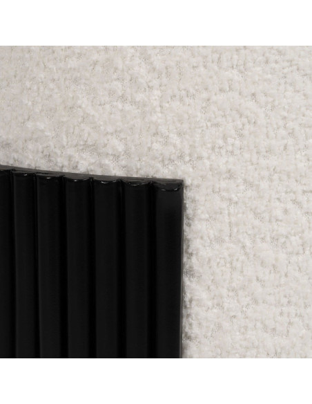 PUF BLANCO-NEGRO DM-TEJIDO 43 X 43 X 41 CM 
