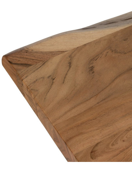 MESA COMEDOR NATURAL MADERA DE ACACIA 280 X 100 X 76 CM 
