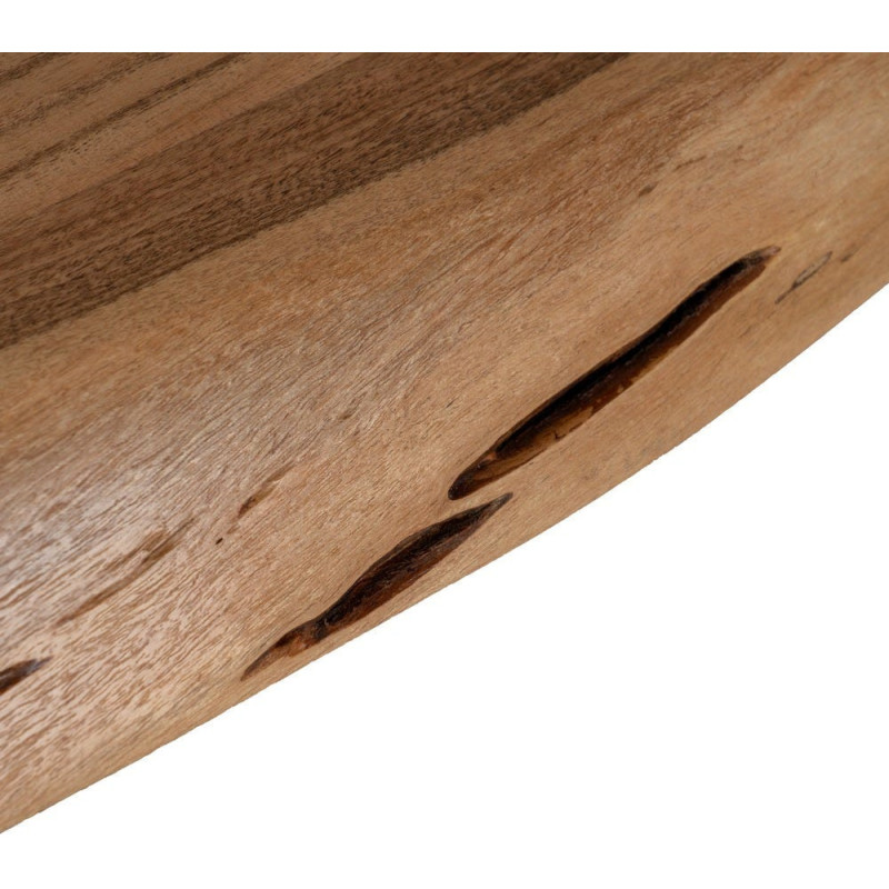 MESA COMEDOR NATURAL MADERA DE ACACIA 280 X 100 X 76 CM 