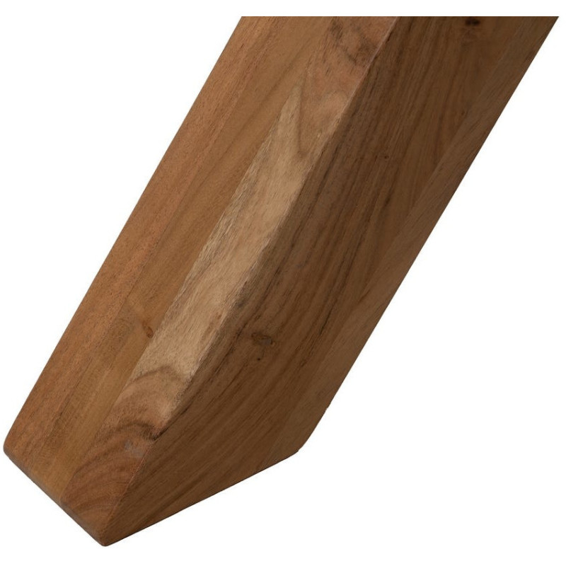 MESA COMEDOR NATURAL MADERA DE ACACIA 280 X 100 X 76 CM 