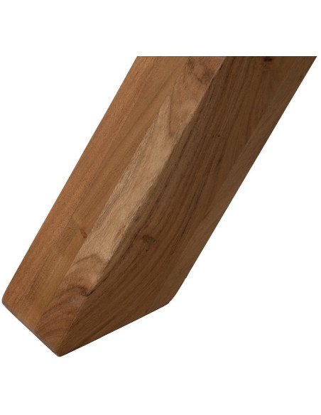 MESA COMEDOR NATURAL MADERA DE ACACIA 280 X 100 X 76 CM 