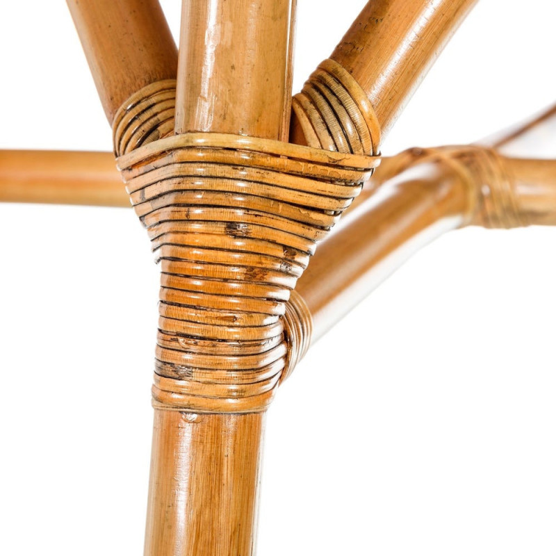 SILLA NATURAL "RATTAN" SALÓN 45 X 57 X 85 CM 