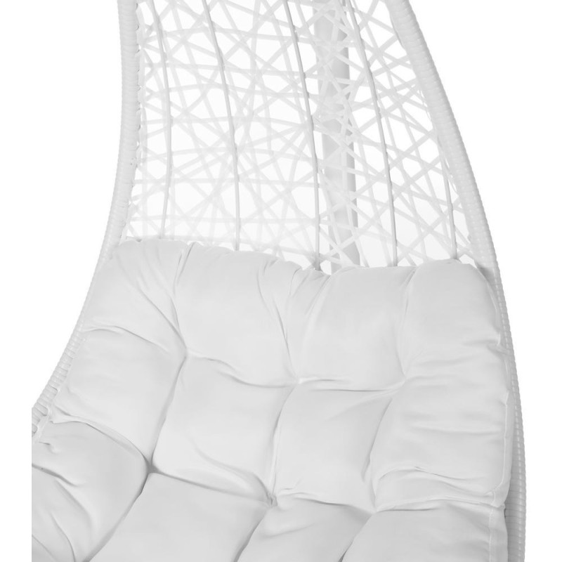 SILLA LÁGRIMA DIDO CON MÁSTIL BLANCO 104 X 104 X 192 CM 