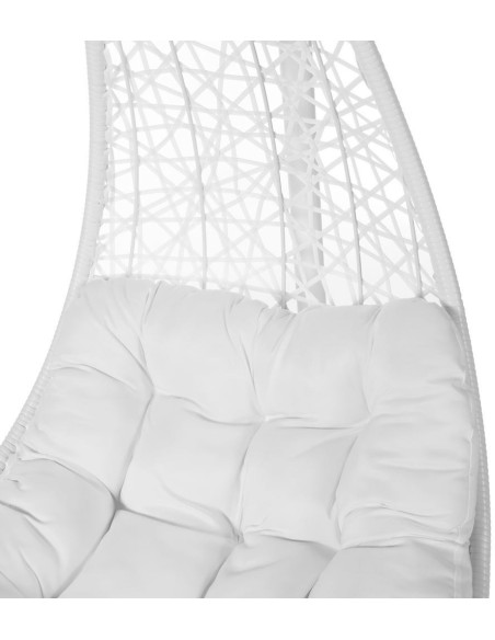 SILLA LÁGRIMA DIDO CON MÁSTIL BLANCO 104 X 104 X 192 CM 