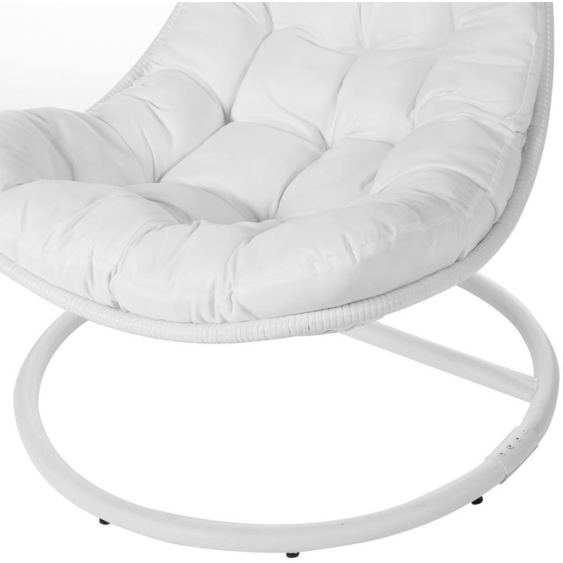 SILLA LÁGRIMA DIDO CON MÁSTIL BLANCO 104 X 104 X 192 CM 