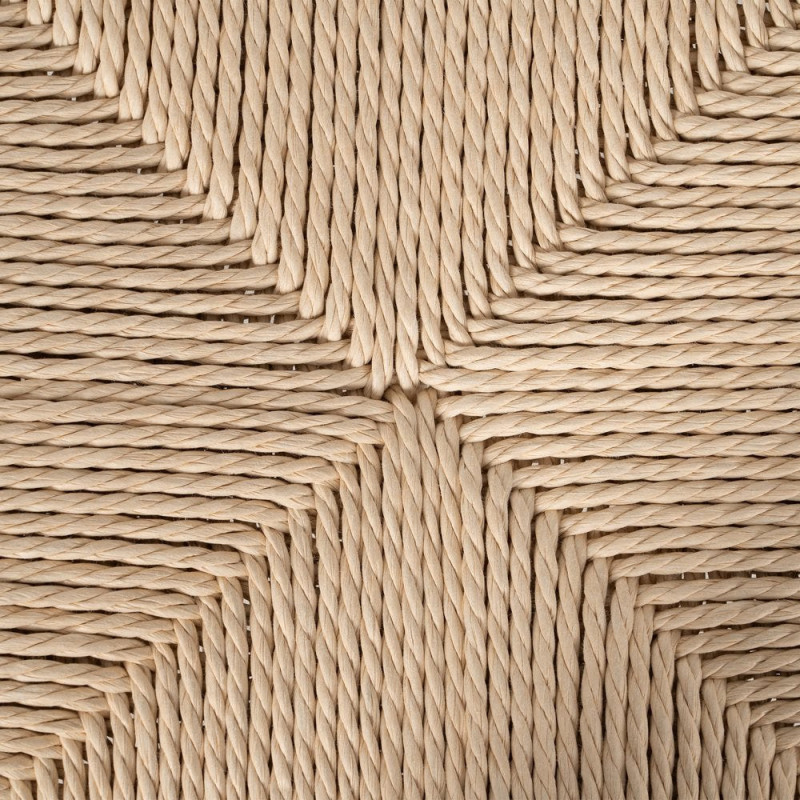 SILLA NEGRO MADERA / FIBRA SALÓN 53,50 X 47 X 77 CM 
