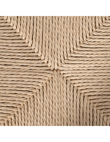 SILLA NEGRO MADERA / FIBRA SALÓN 53,50 X 47 X 77 CM 