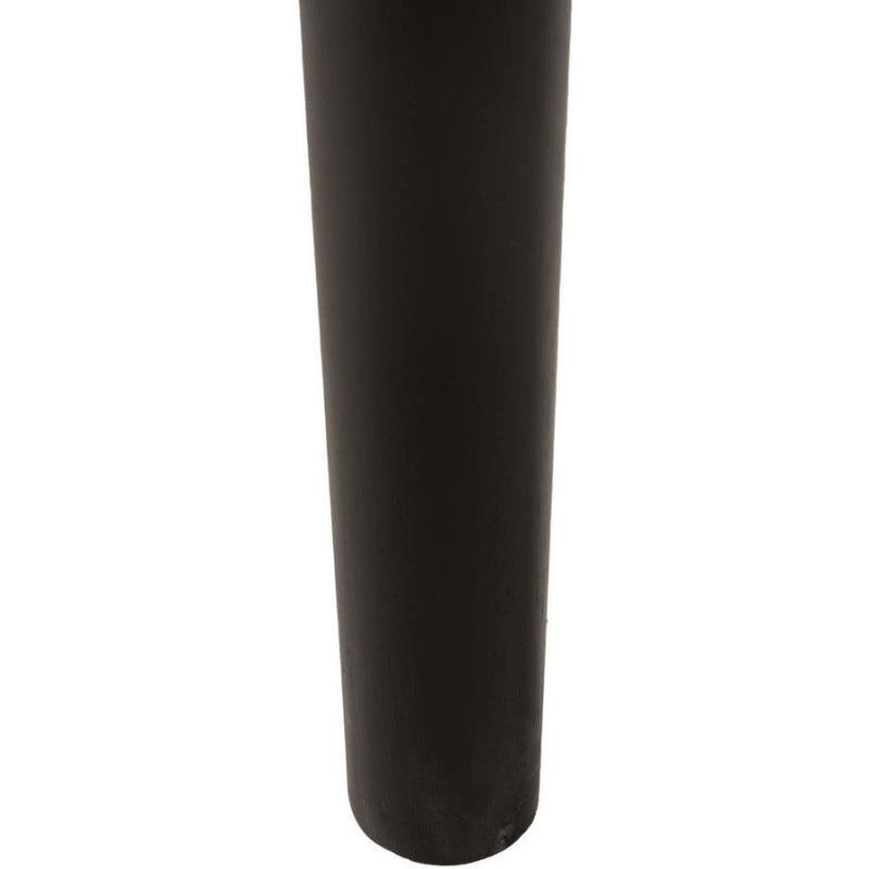 SILLA NEGRO MADERA / FIBRA SALÓN 53,50 X 47 X 77 CM 