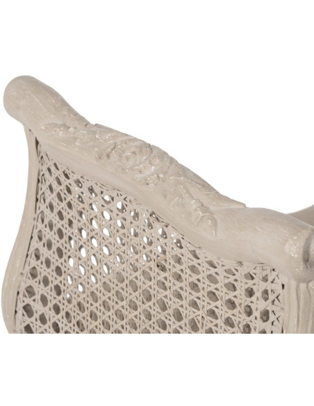 BANQUETA BEIGE DM-MADERA SALÓN 137 X 45 X 74 CM 