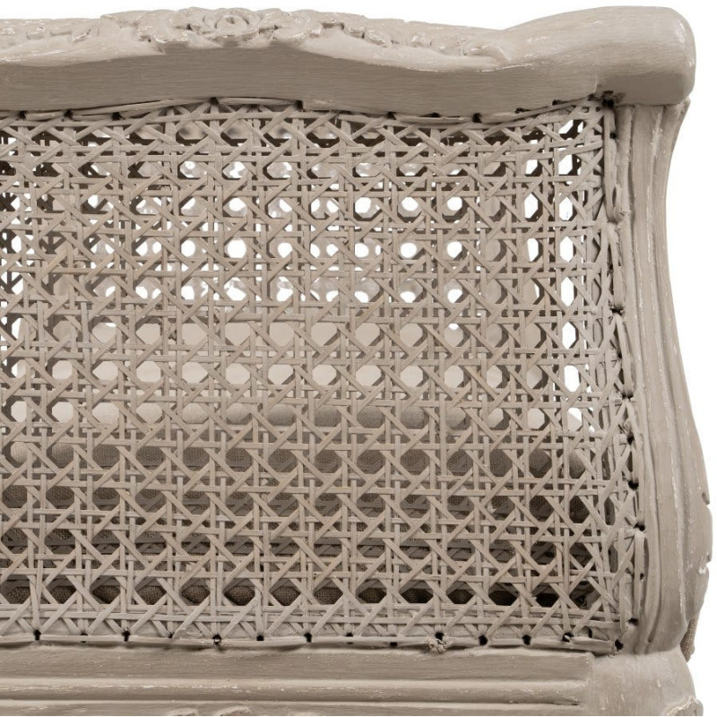 BANQUETA BEIGE DM-MADERA SALÓN 137 X 45 X 74 CM 
