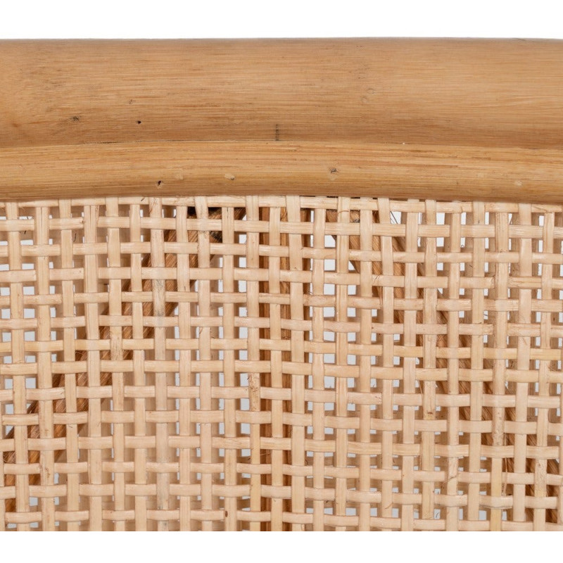 SILLÓN NATURAL RATÁN DECORACIÓN 68 X 68 X 76 CM 