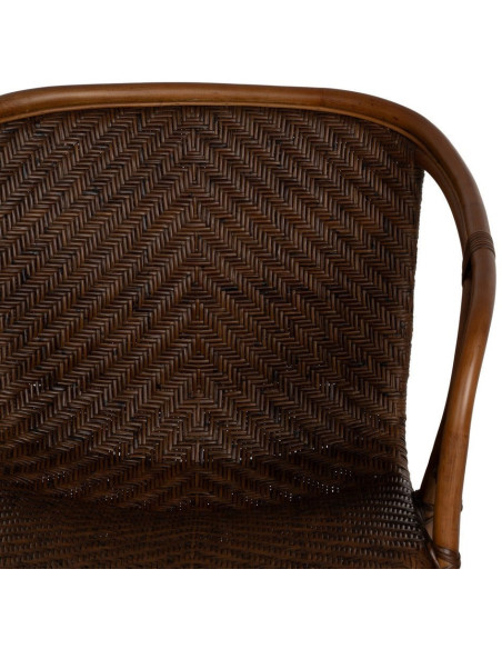 SILLÓN NATURAL RATÁN DECORACIÓN 57 X 59 X 84 CM 