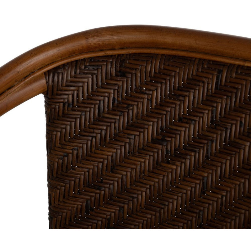 SILLÓN NATURAL RATÁN DECORACIÓN 57 X 59 X 84 CM 