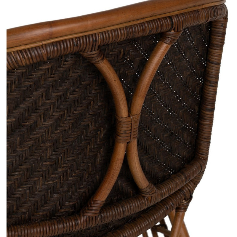 SILLÓN NATURAL RATÁN DECORACIÓN 57 X 59 X 84 CM 