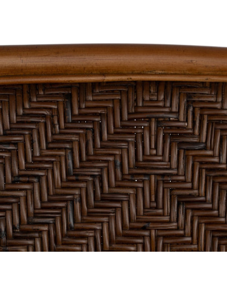SILLÓN NATURAL RATÁN DECORACIÓN 57 X 59 X 84 CM 