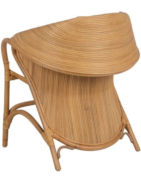 SILLÓN NATURAL RATÁN DECORACIÓN 65 X 63 X 78 CM 