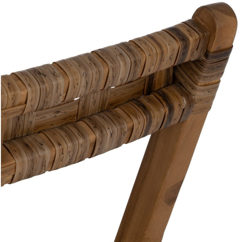 SILLA PLEGABLE NATURAL MADERA CONTRACT 51 X 60 X 80,50 CM 