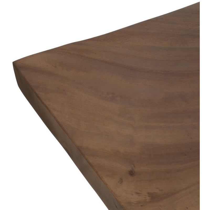 MESA COMEDOR MADERA-METAL SALÓN 300 X 90 X 77 CM 