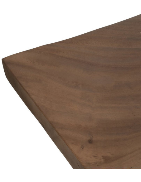 MESA COMEDOR MADERA-METAL SALÓN 300 X 90 X 77 CM 