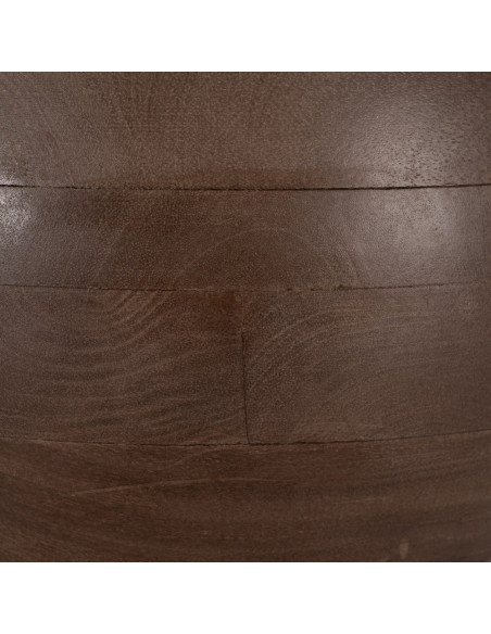 BASE LÁMPARA MESA MARRÓN MADERA DE MANGO 31 X 31 X 38 CM 
