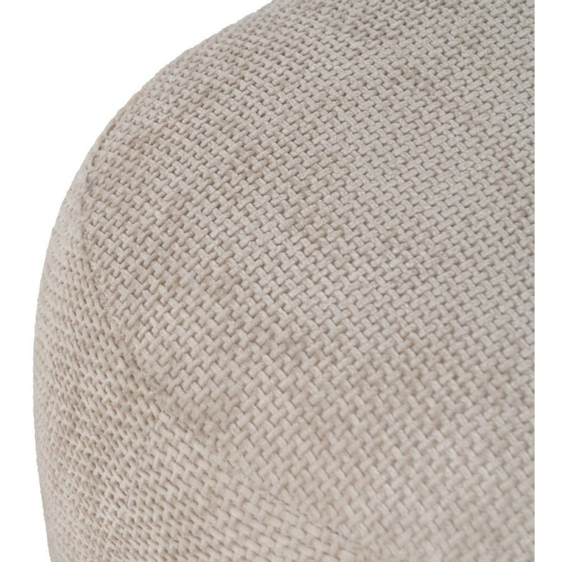 PUF BEIGE TEJIDO SALÓN 53 X 41 X 38 CM 