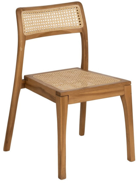 SILLA NATURAL MADERA CONTRACT 55 X 53 X 79,50 CM