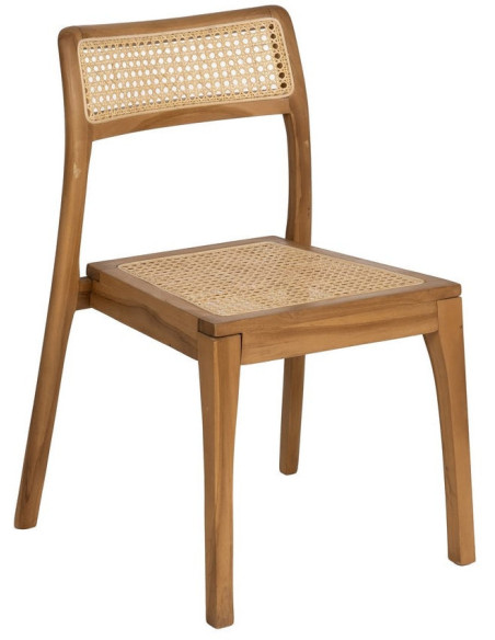 SILLA NATURAL MADERA CONTRACT 55 X 53 X 79,50 CM
