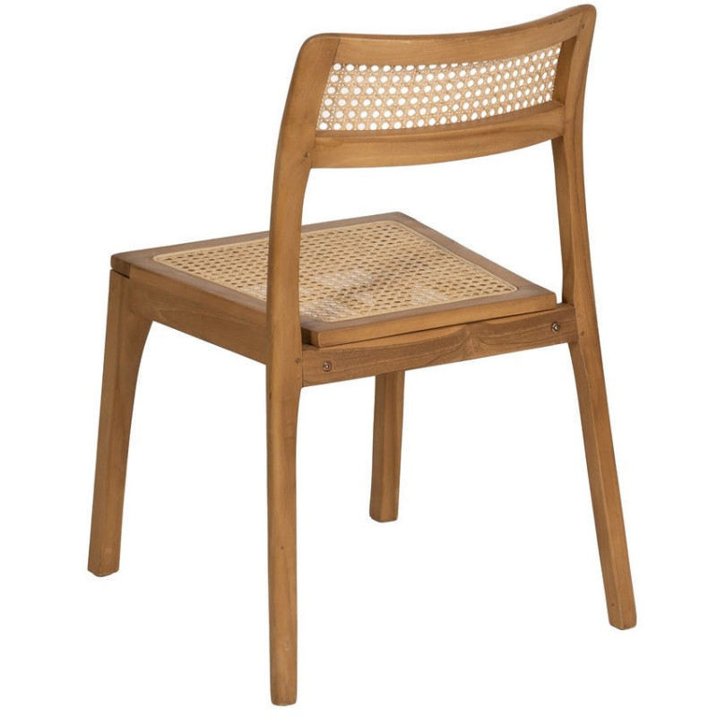 SILLA NATURAL MADERA CONTRACT 55 X 53 X 79,50 CM 