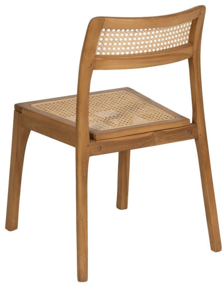 SILLA NATURAL MADERA CONTRACT 55 X 53 X 79,50 CM 
