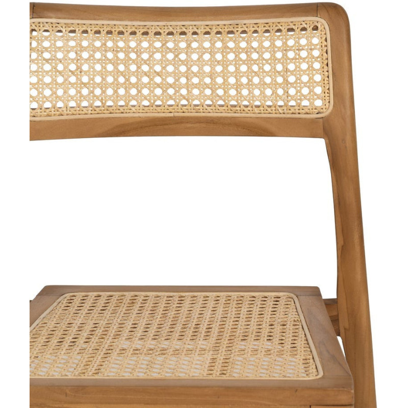 SILLA NATURAL MADERA CONTRACT 55 X 53 X 79,50 CM 