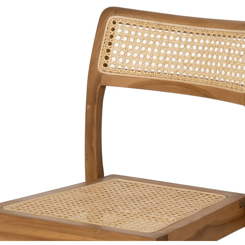 SILLA NATURAL MADERA CONTRACT 55 X 53 X 79,50 CM 