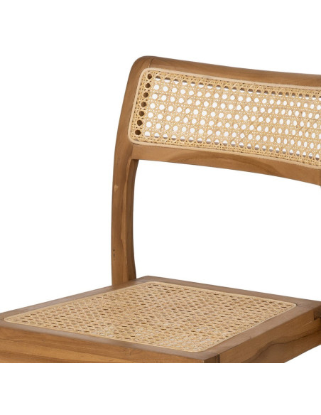 SILLA NATURAL MADERA CONTRACT 55 X 53 X 79,50 CM 