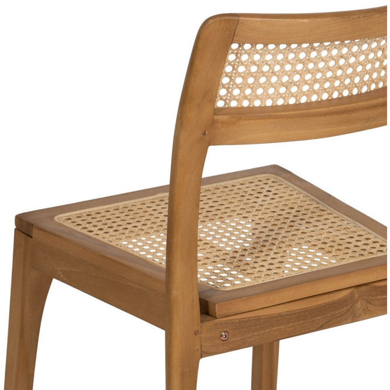 SILLA NATURAL MADERA CONTRACT 55 X 53 X 79,50 CM 
