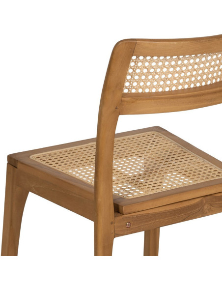 SILLA NATURAL MADERA CONTRACT 55 X 53 X 79,50 CM 