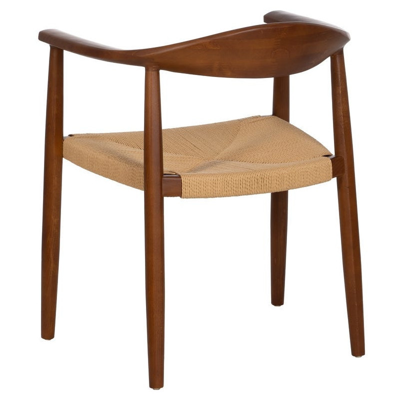 SILLA MARRÓN MADERA 63 X 44 X 77,50 CM 