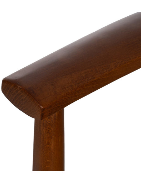 SILLA MARRÓN MADERA 63 X 44 X 77,50 CM 