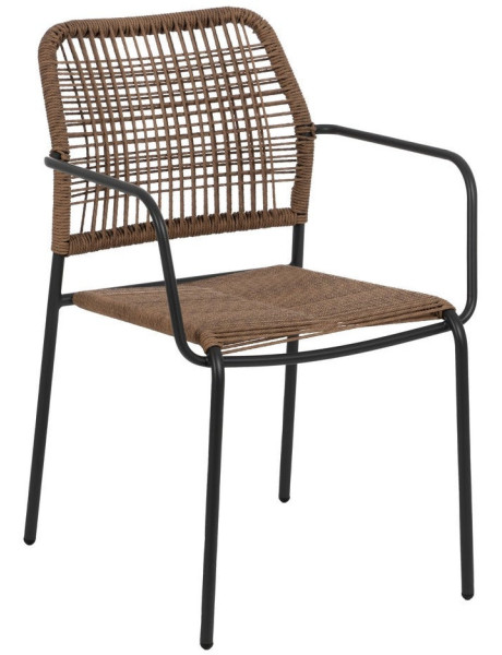SILLA APILABLE ACERO EXTERIOR 53 X 63 X 78 CM 