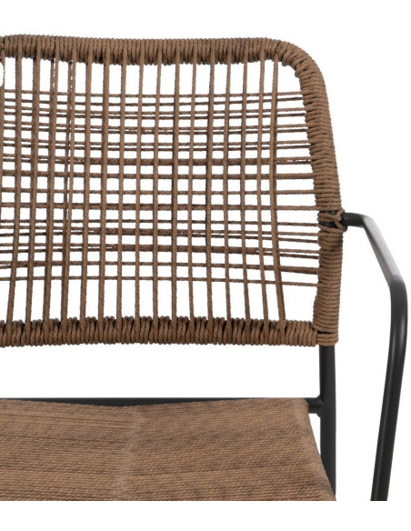SILLA APILABLE ACERO EXTERIOR 53 X 63 X 78 CM 