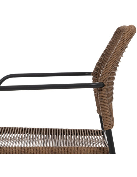 SILLA APILABLE ACERO EXTERIOR 53 X 63 X 78 CM 